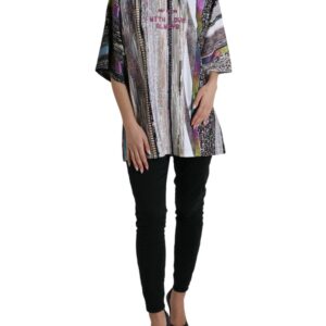 Chic Multicolor Round Neck Tee
