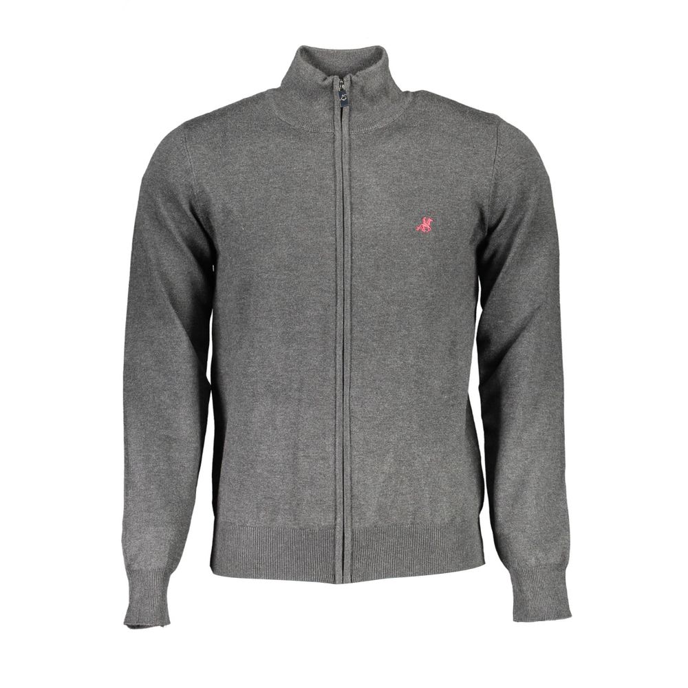 Gray Nylon Sweater