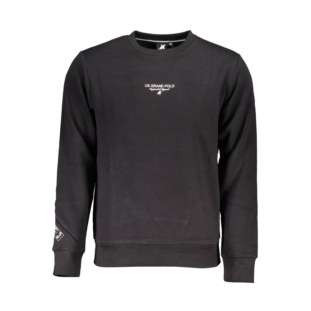 Black Cotton Sweater