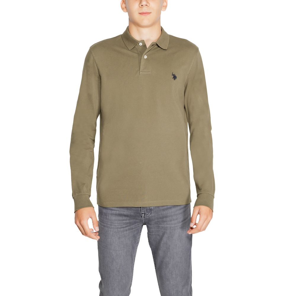 Green Cotton Long Sleeve