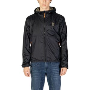 Gray Polyamide Jackets & Coat