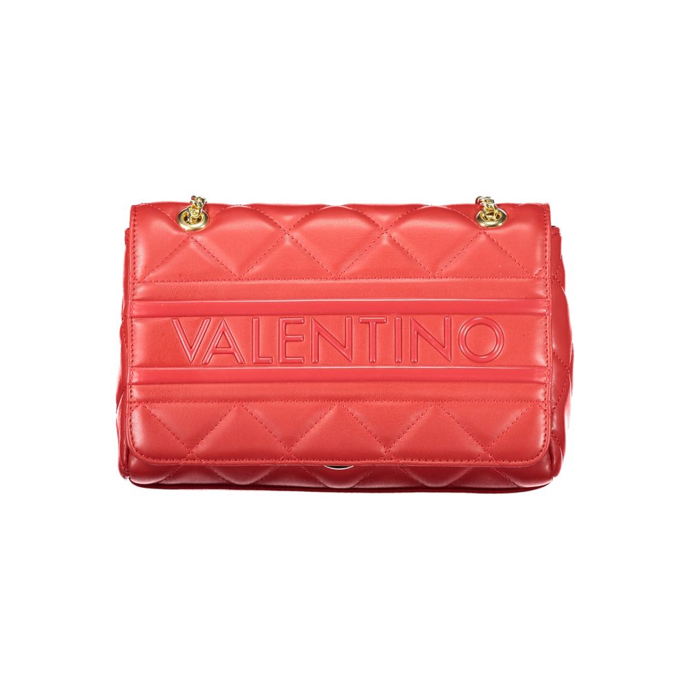 Red Polyethylene Women Handbag