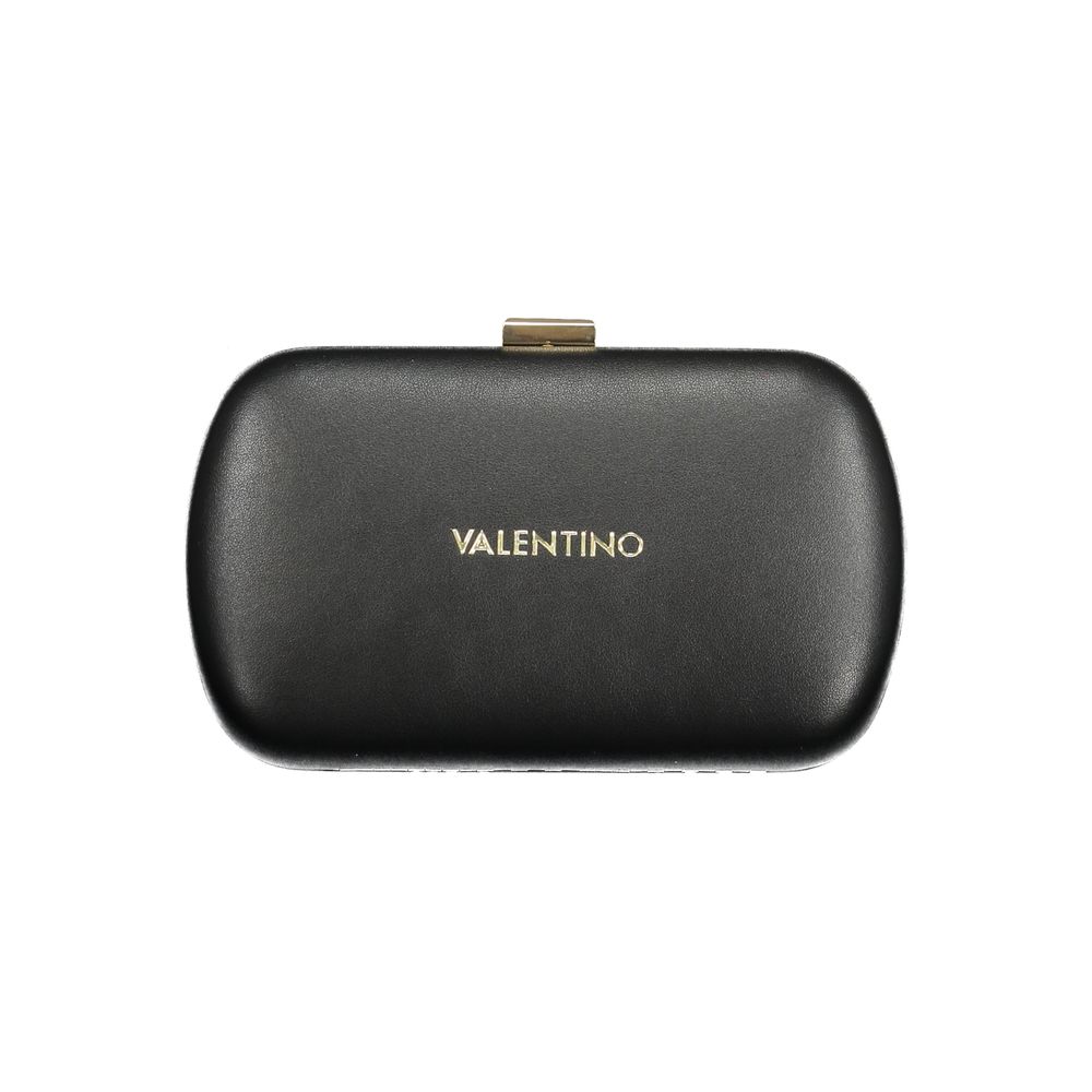 Black Polyethylene Women Handbag