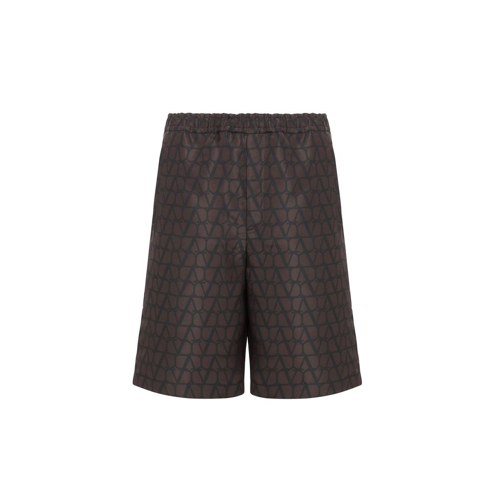 Logo Silk Shorts