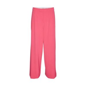Pink Polyester Jeans & Pant