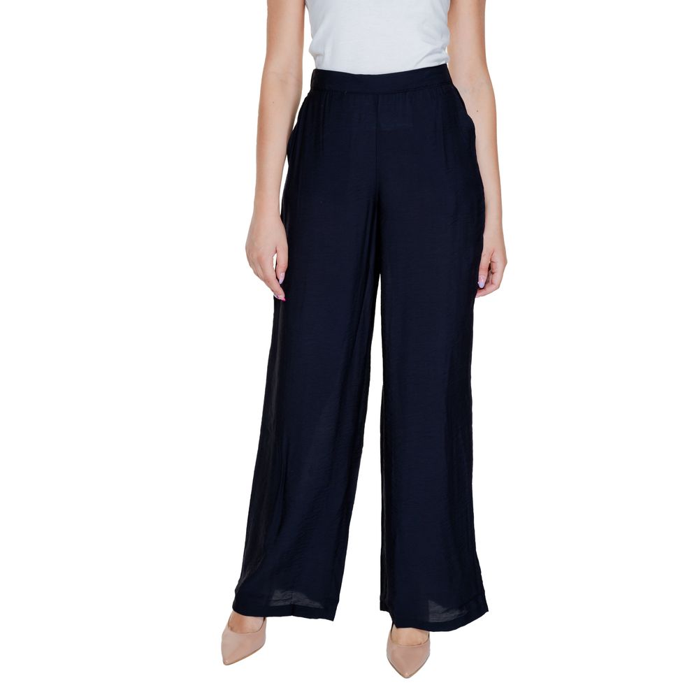 Black Viscose Pant