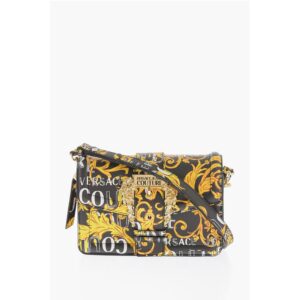 JEANS COUTURE Saffiano Faux Leather Baroque Motif RANGE F wi