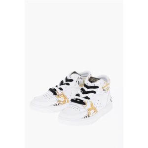 JEANS COUTURE Baroque Printed Leather STARLIGHT High-Top Sne