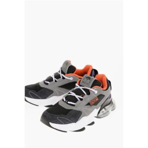 JEANS COUTURE Fabric NOMO Sneakers with Suede Trims and Air