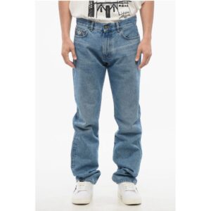 Mid Washed Slim Fit Denims 17cm