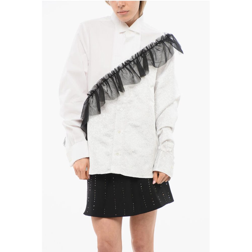 Contrasting-tulle BEST OF BOTH WORLDS Shirt
