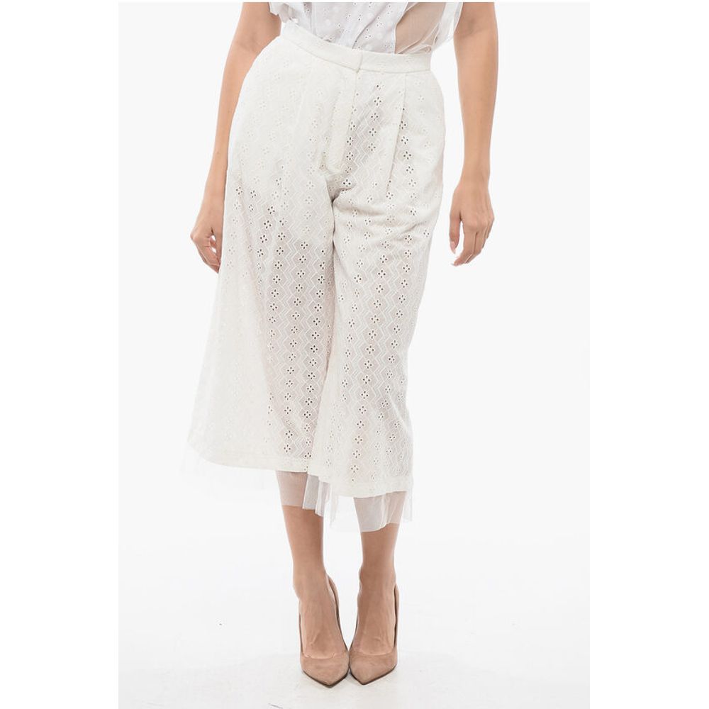 Pleated Sangallo NICE & BREEZY HIgh-Waisted Pants