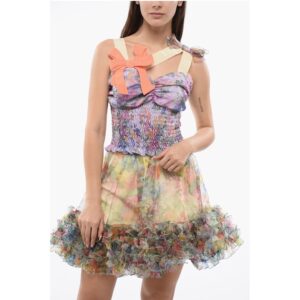 Floral Print HAUTE FANTASIE Top With Bows