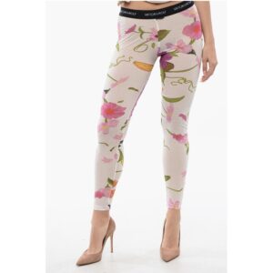 Floral Print Sheer Leggings