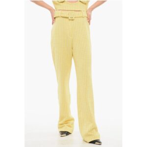 70S Flared Buckle Pants