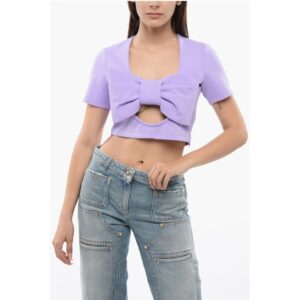 Cropped BANDEAU Top With Maxi Bow