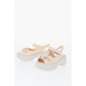 MELISSA Rubber BLOSSOM Sandals with Platform Sole