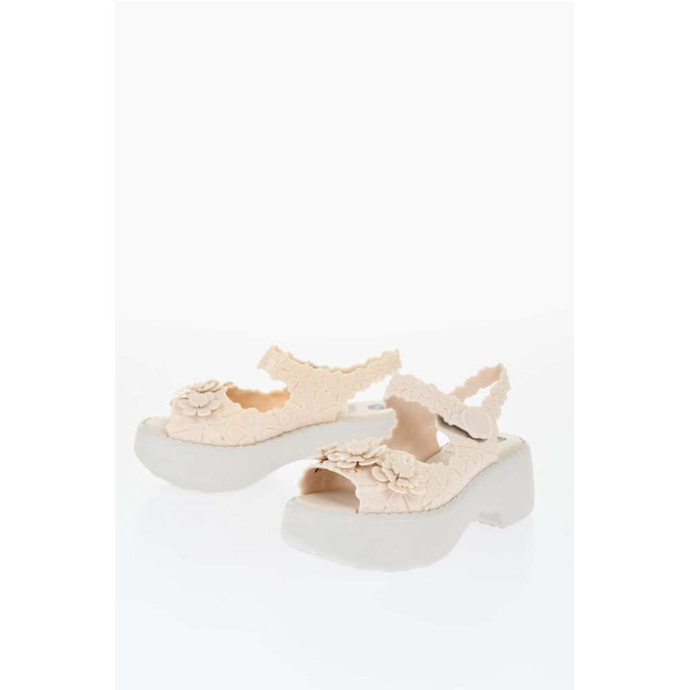 MELISSA Rubber BLOSSOM Sandals with Platform Sole