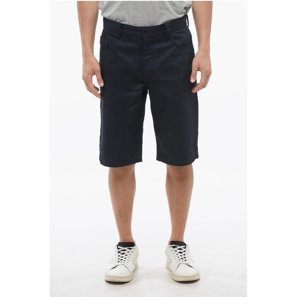5-Pocketed Denim Shorts