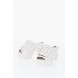 MELISSA Rubber BUCKLE UP Mules with Maxi Buckle 10cm