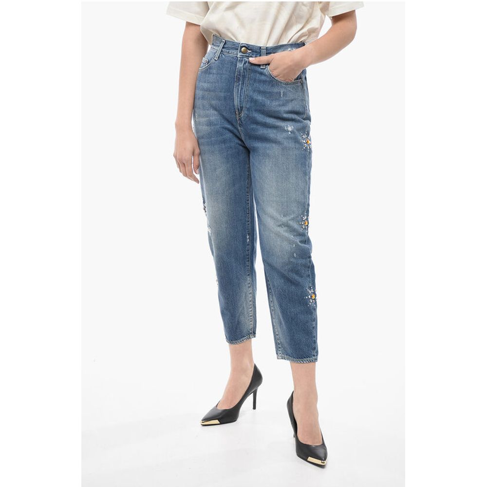 Studded and Jewels GLORY Tappared Fit Jeans 16cm