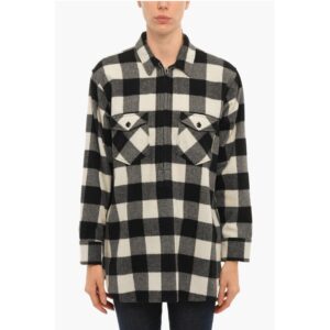 ARCHIVE Buffalo Checked POPOVER Overshirt with Double Breast