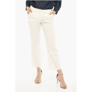 Frayed-Hem Light Wash Jeans 22,5cm