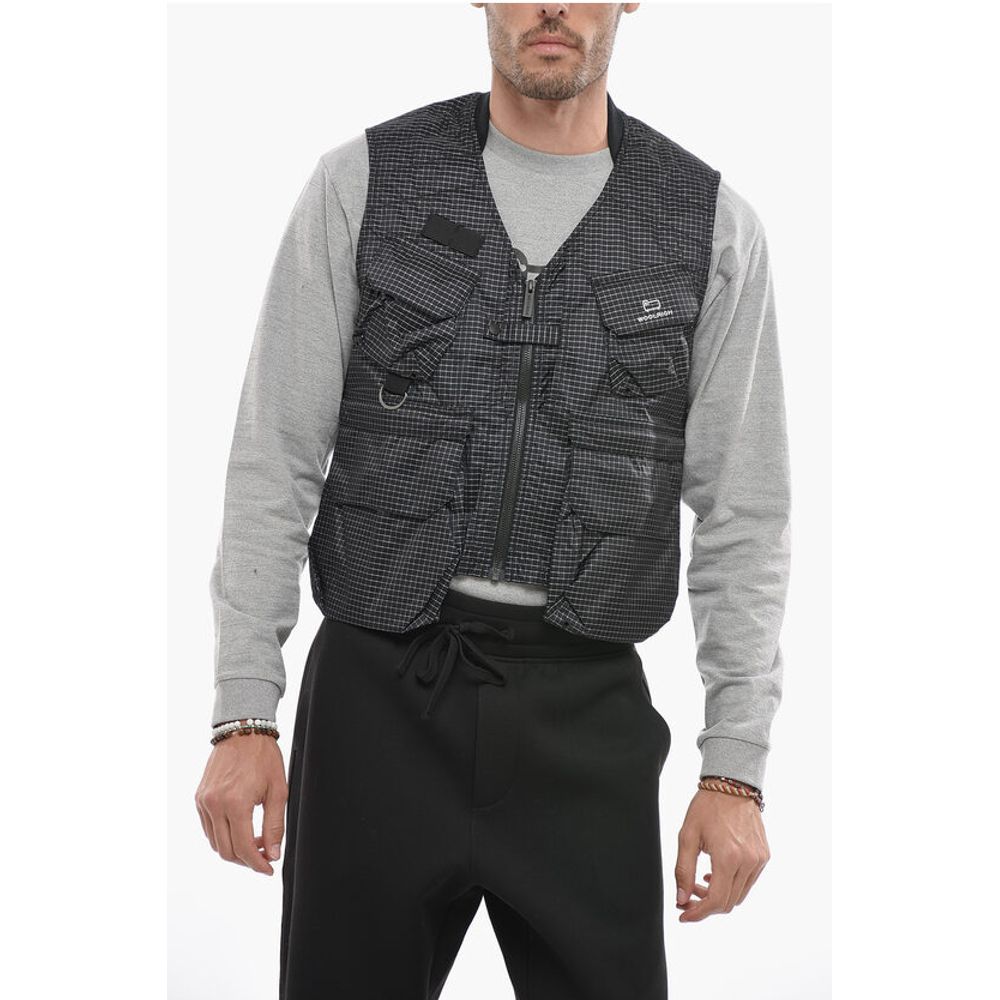 Checked TSUNOOGA Vest With Breast Pocket