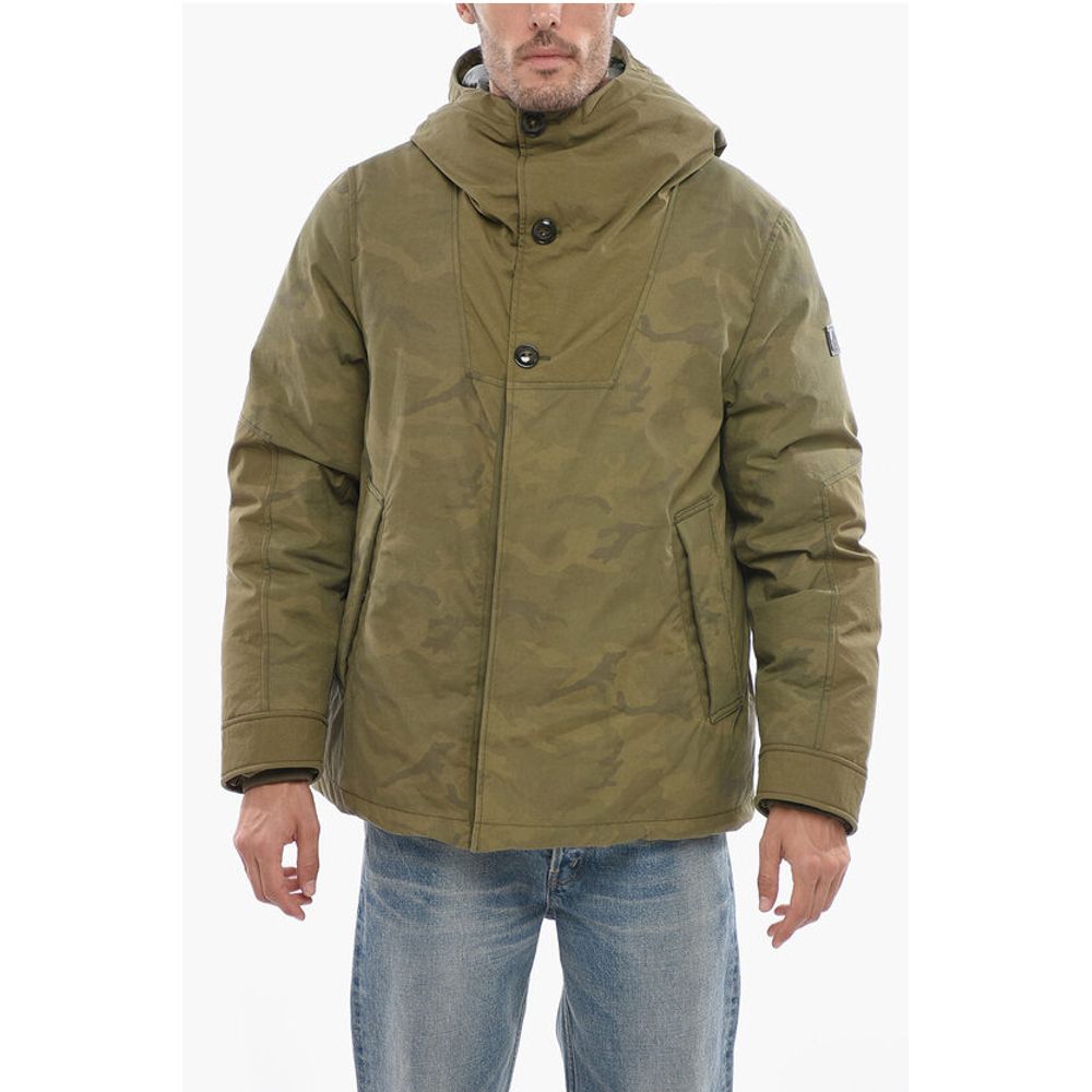 Camouflage Nylon Down Jacket