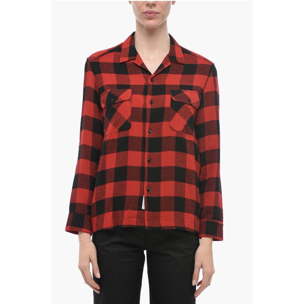 Checkered FLUID CHAMOIS Camicia