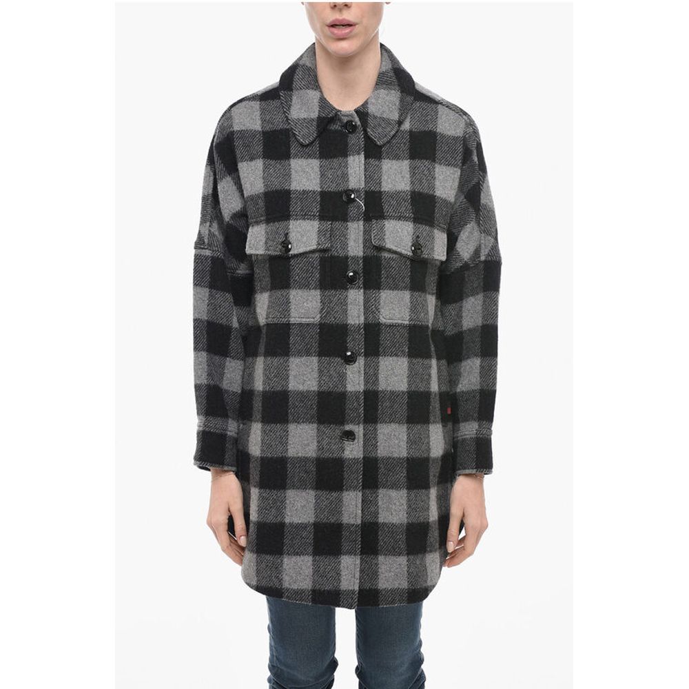 Wool Blend BUFFALO Overshirt