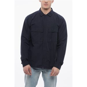Coach Windbreaker With Utility Pockets