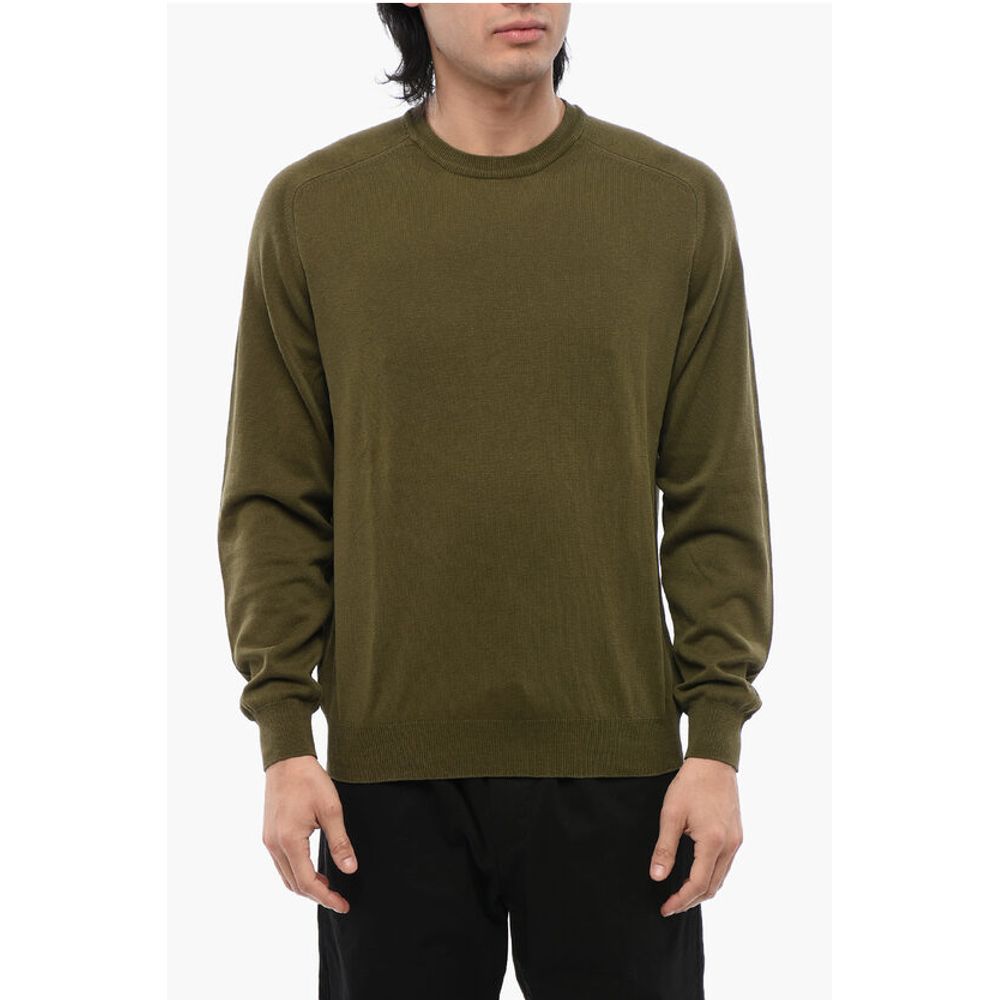 Linen Blend Crewneck Sweater