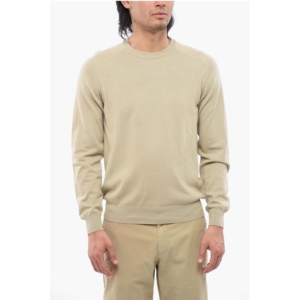 Linen Blend Crewneck Sweater