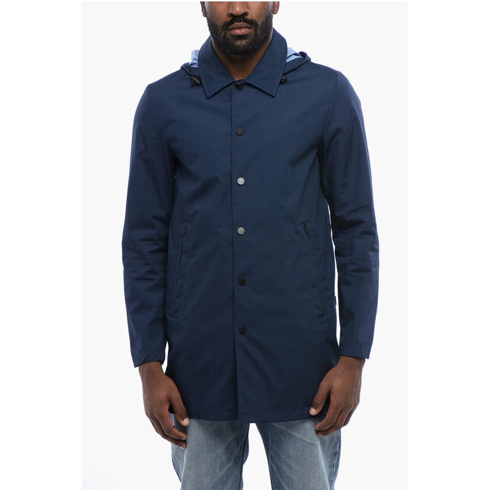 Windbreaker With Removable Hood