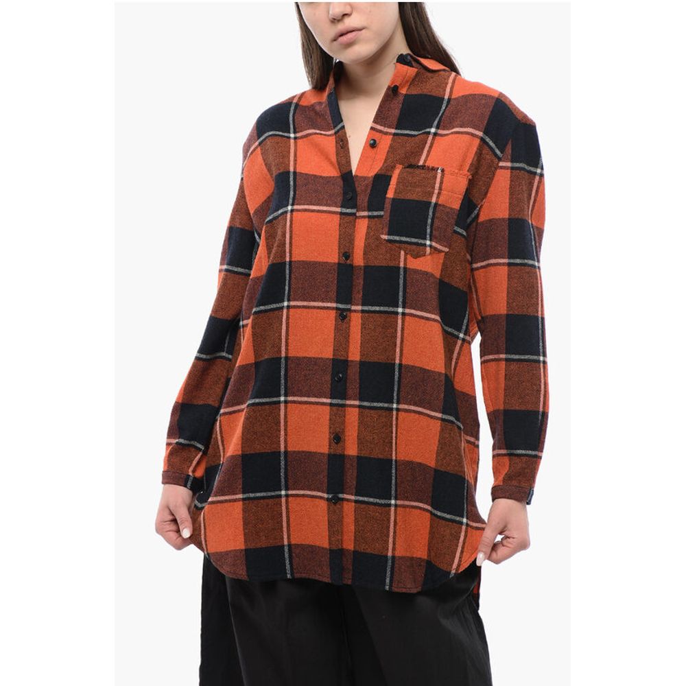 Chekered Wool GAUZE Shirt