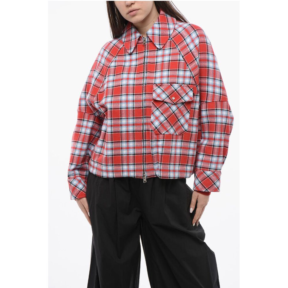 Zipped Checkered TIMBER Overshirt