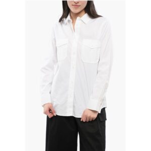Standard Collar Cotton Saharan Shirt