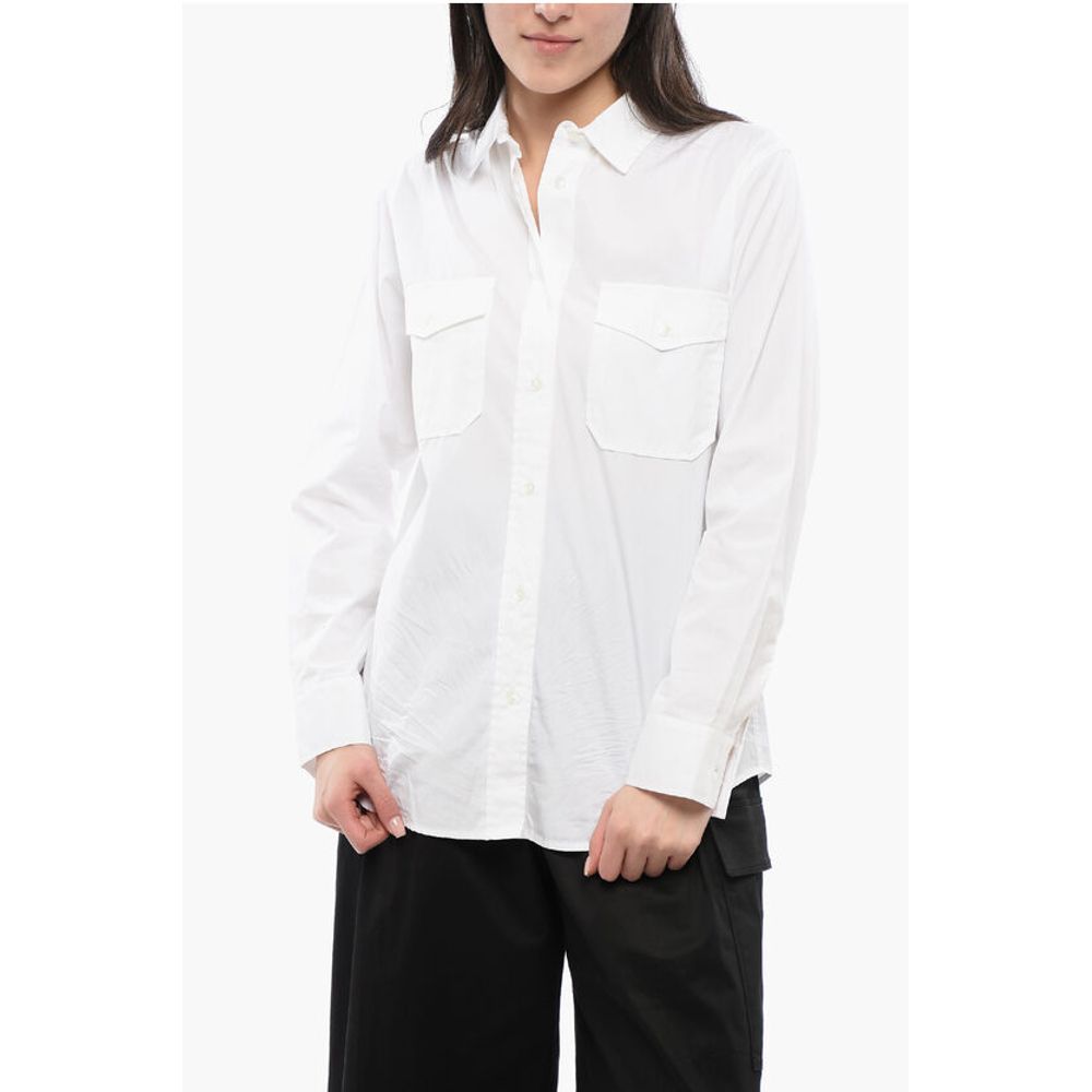 Standard Collar Cotton Saharan Shirt