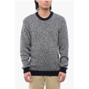 Melange Cotton Crewneck Jumper