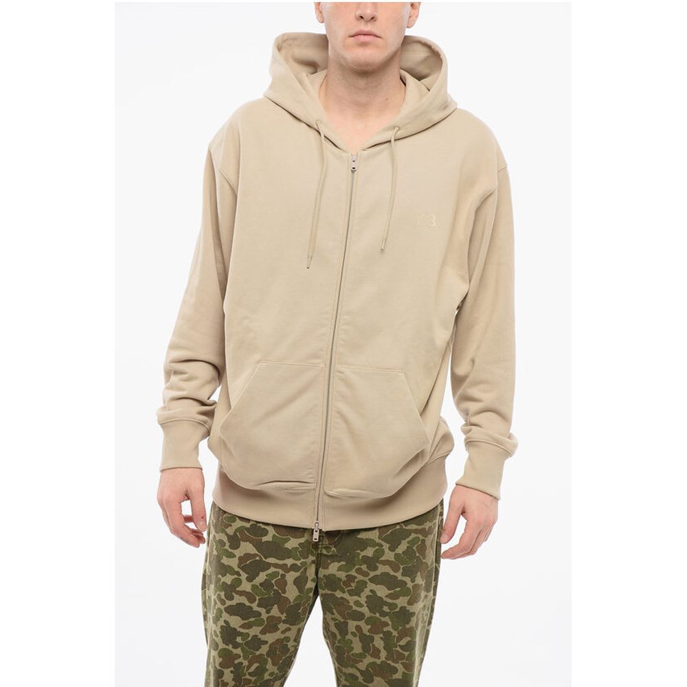 Zip-up Hoodie with Ton sur Ton Logo