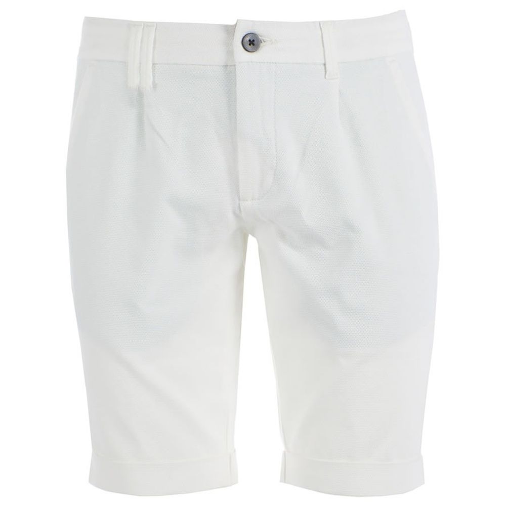 White Cotton Short