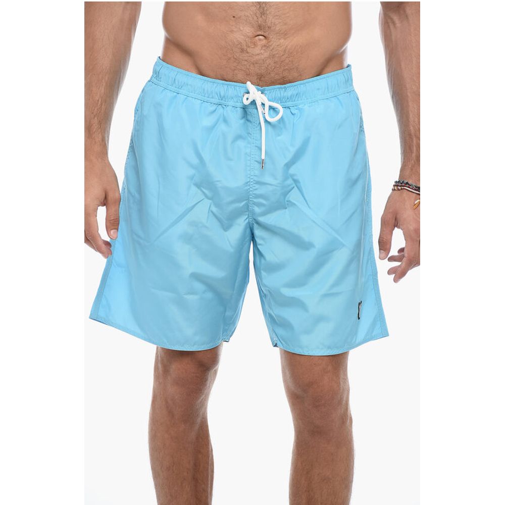 Logoed Patch Swimshorts